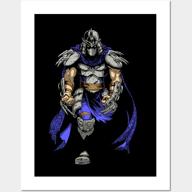 The Shredder Wall Art by SketchbooksTees